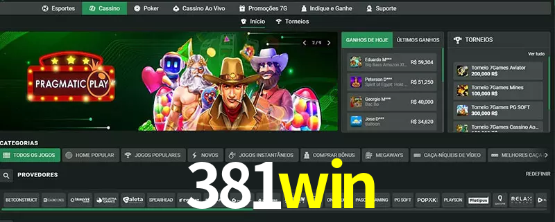 cassino 381win